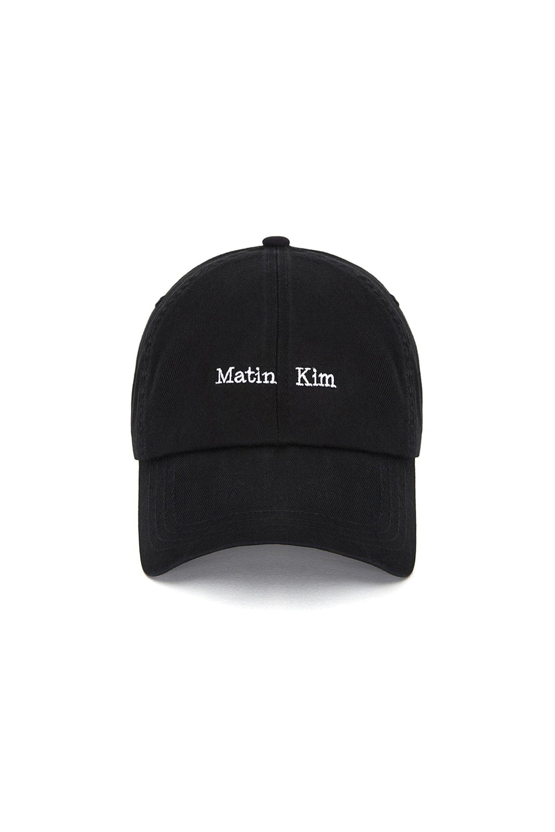MATIN KIM - matin mini classic logo ball cap in black 1