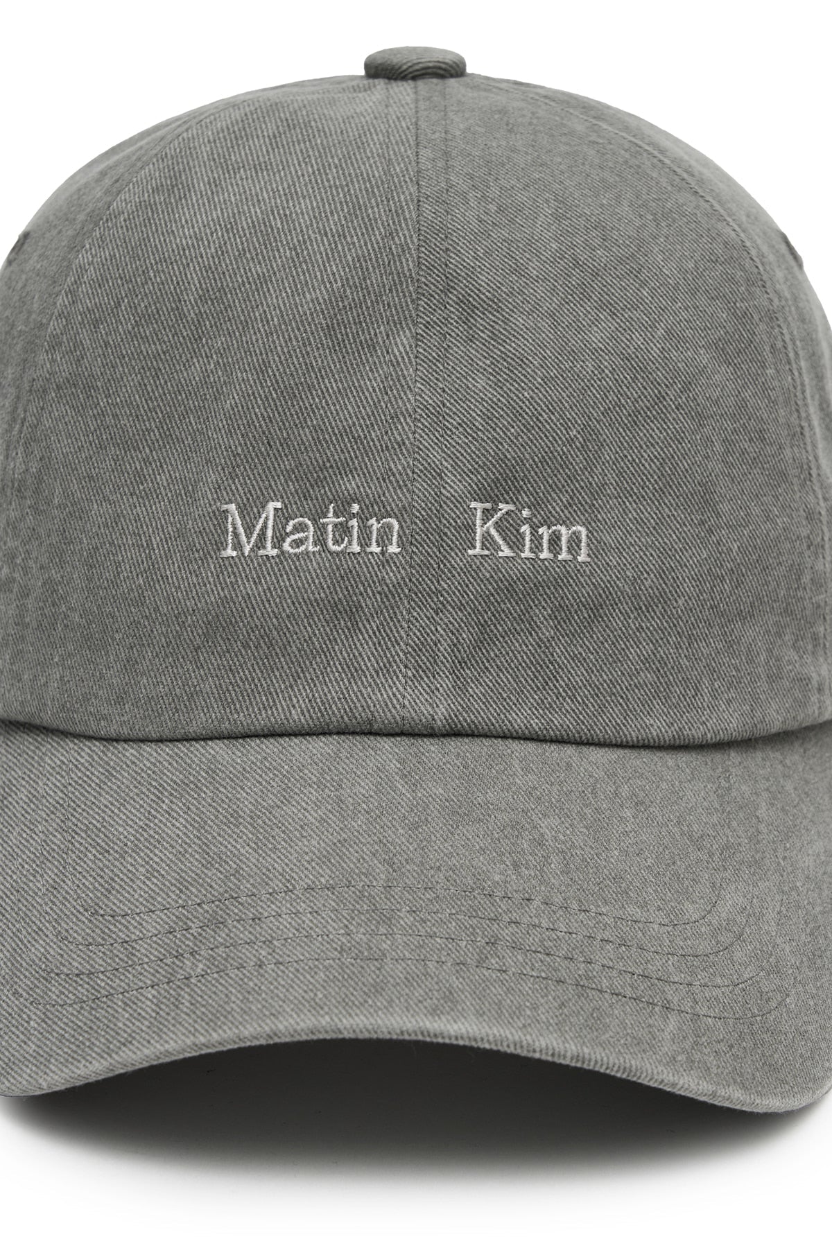 MATIN KIM - matin mini classic logo ball cap in light khaki 4