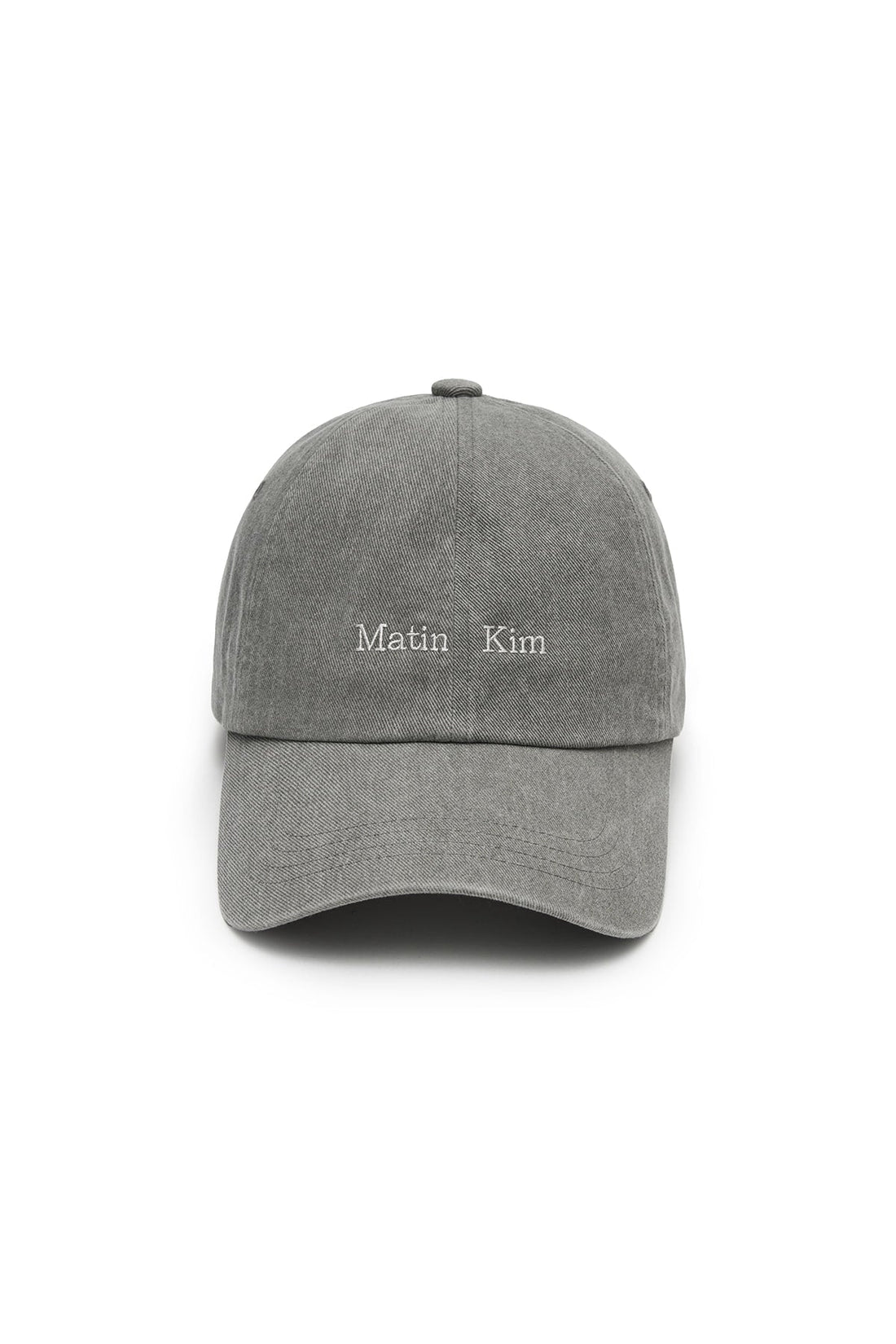 MATIN KIM - matin mini classic logo ball cap in light khaki 1