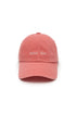 MATIN KIM - matin mini classic logo ball cap in light orange 1