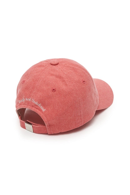 MATIN KIM - matin mini classic logo ball cap in light orange 8