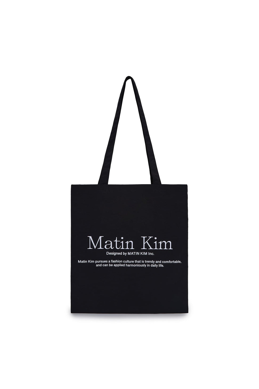 MATIN KIM - matin palette ecobag in black 1