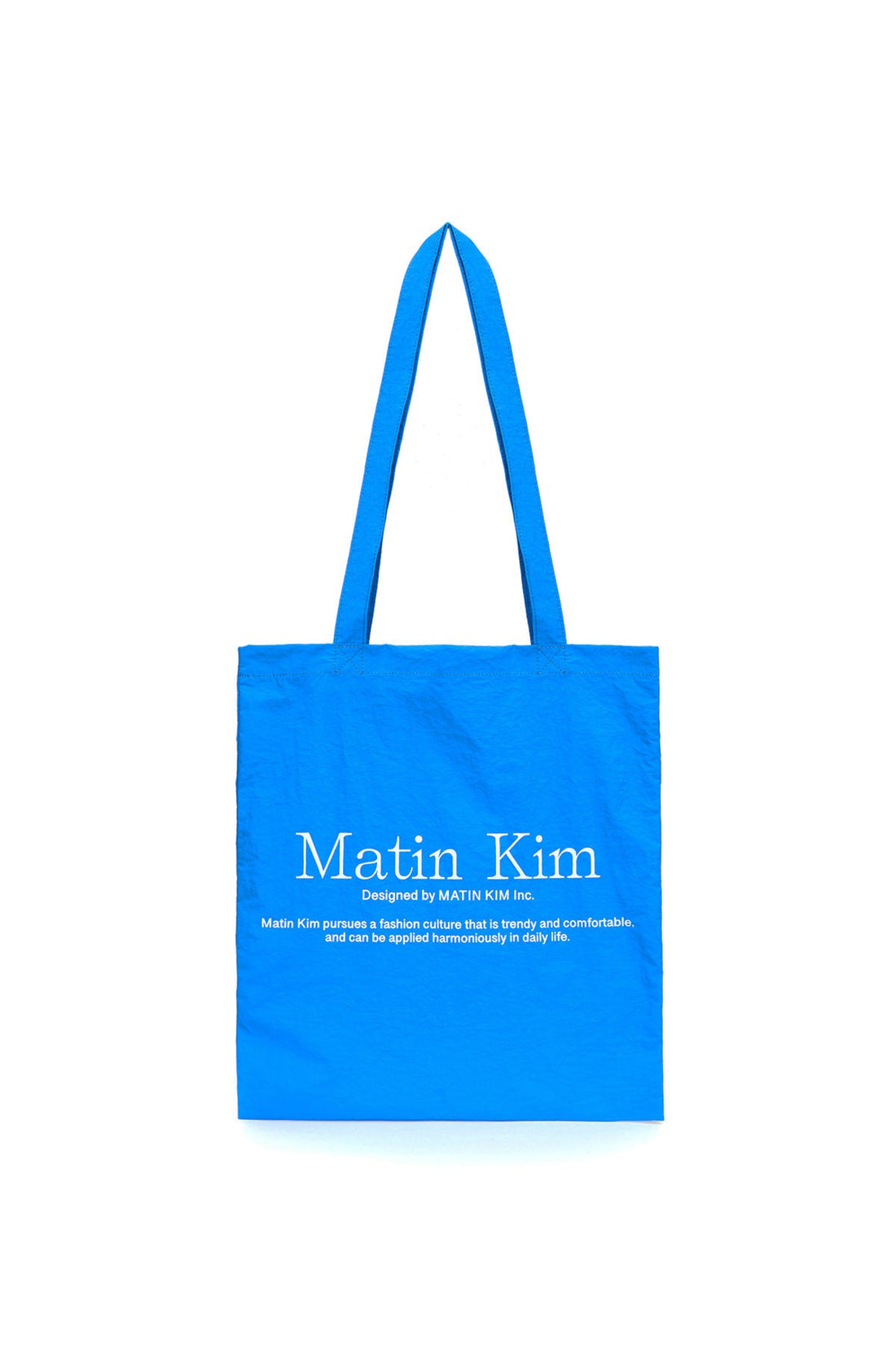 MATIN KIM - matin palette ecobag in blue 1
