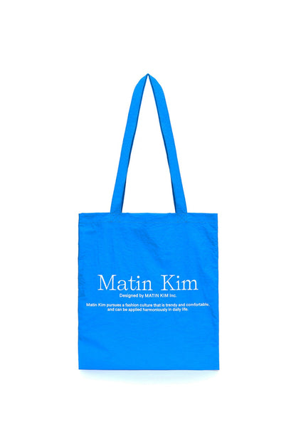 MATIN KIM - matin palette ecobag in blue 1