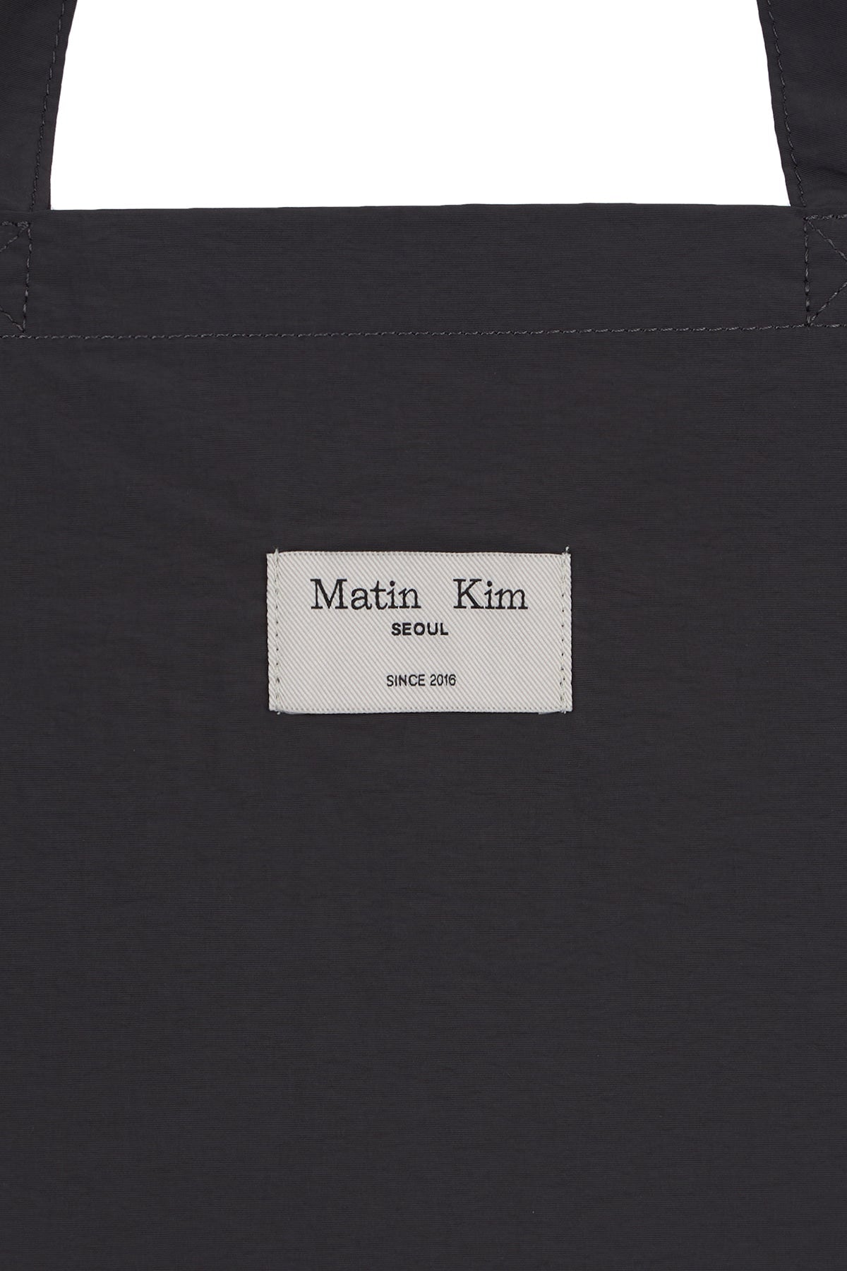 MATIN KIM - matin palette ecobag in charcoal 9