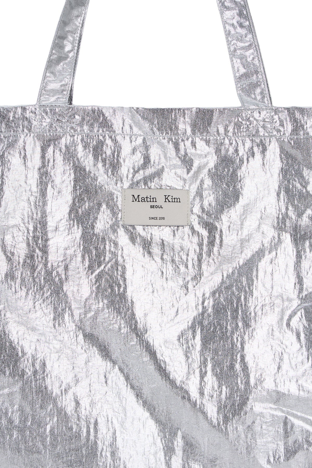 MATIN KIM - matin palette ecobag in silver 9