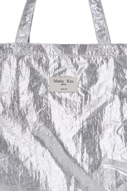 MATIN KIM - matin palette ecobag in silver 4