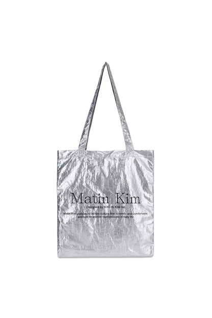 MATIN KIM - matin palette ecobag in silver 5