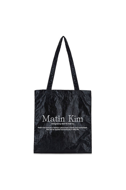 MATIN KIM - matin palette ecobag in strong black 5