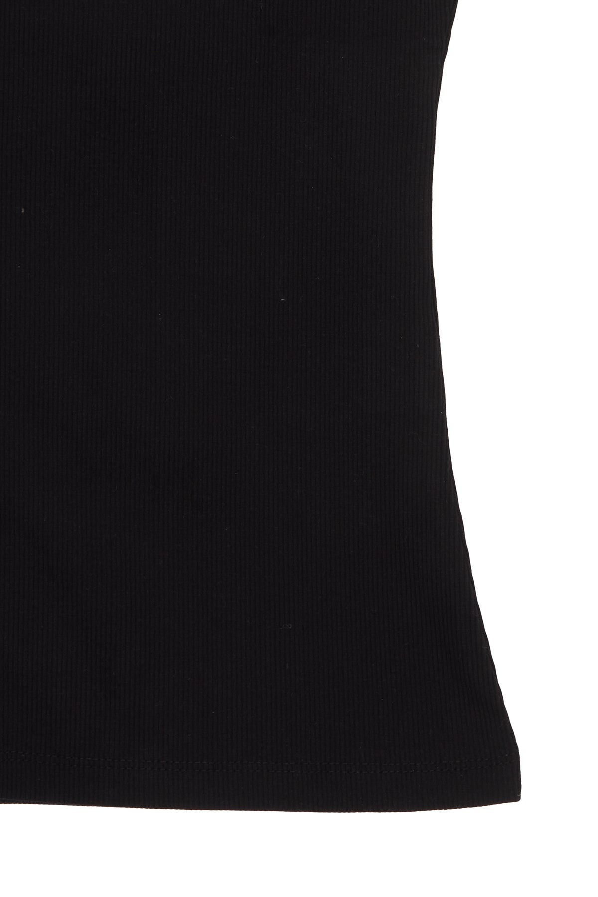 MATIN KIM - pintuck sleeveless top in black 4