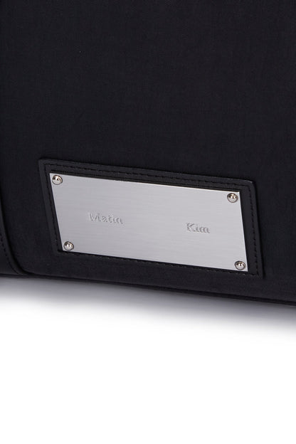MATIN KIM - sporty tote bag in black 7