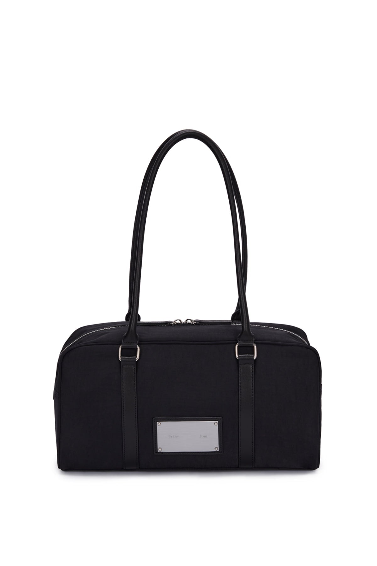 MATIN KIM - sporty tote bag in black 1