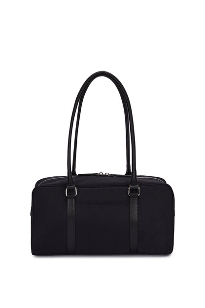 MATIN KIM - sporty tote bag in black 5