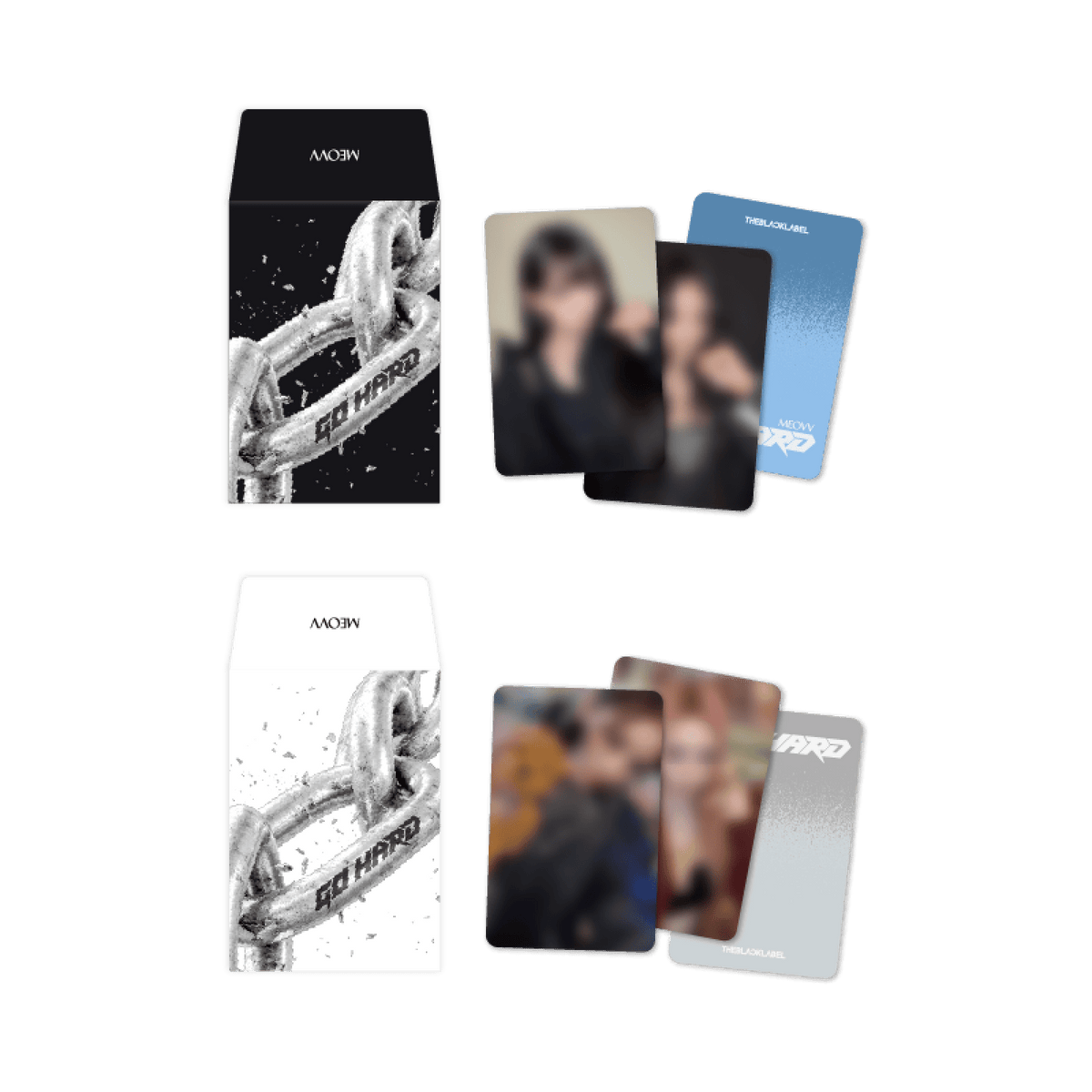 MEOVV - 03 random trading photocard / go hard official merch 1