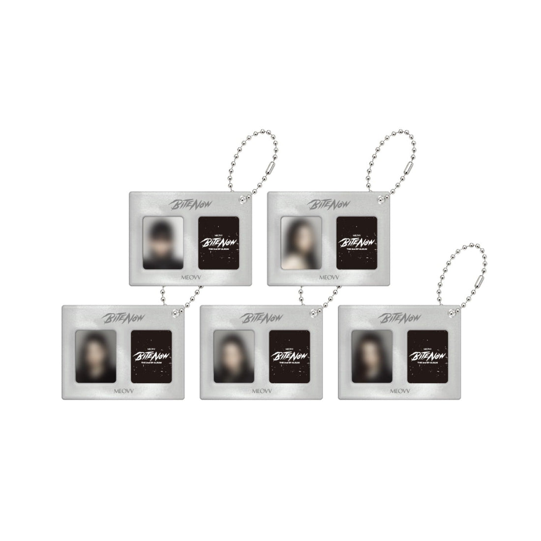 MEOVV - *additional sale* meovv - the 2nd ep album [bite now] pop-up md 03. id photo keyring 2