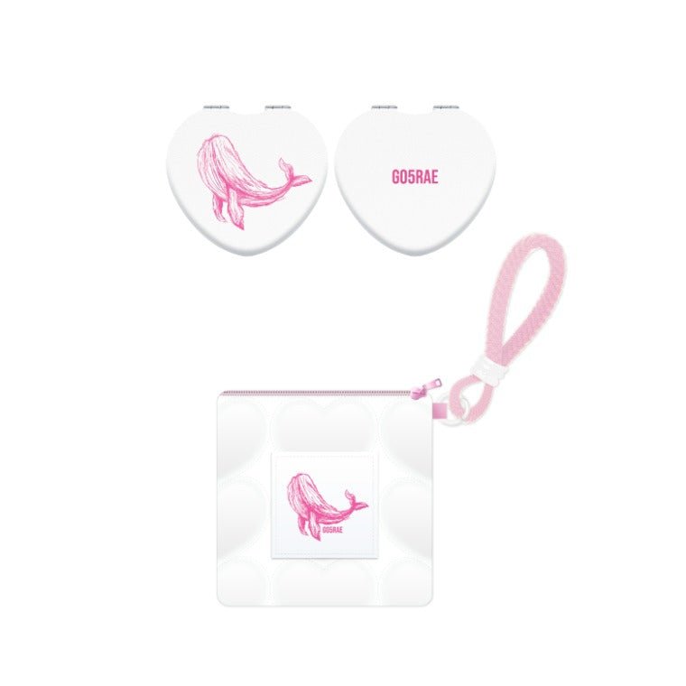MONSTA X - 2025 monsta x connect x heart mirror pouch set (minhyuk/minhyuk) 1