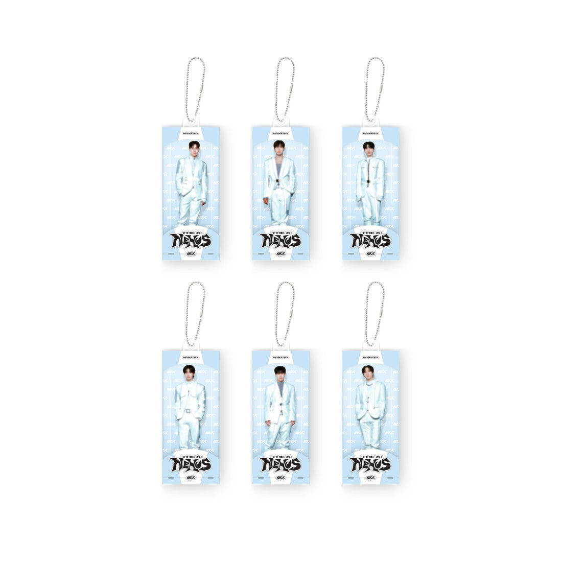 MONSTA X - 2026 monsta x world tour the x : nexus random miniature keyring 1