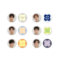 MONSTA X - monsta x pop-up monologue random pin button set 1