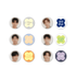 MONSTA X - monsta x pop-up monologue random pin button set 1
