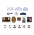 MONSTA X - monsta x pop-up monologue sticker pack 1