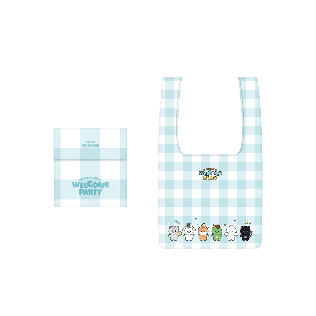 MONSTA X - monsta x pop-up store monmungchi x welcome party pocket reusable bag 1