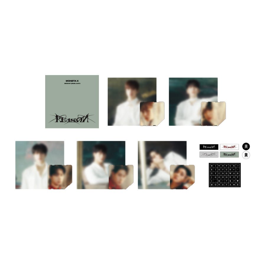 MONSTA X - monsta x pop-up store reason - deco kit (jewel+kit) 1