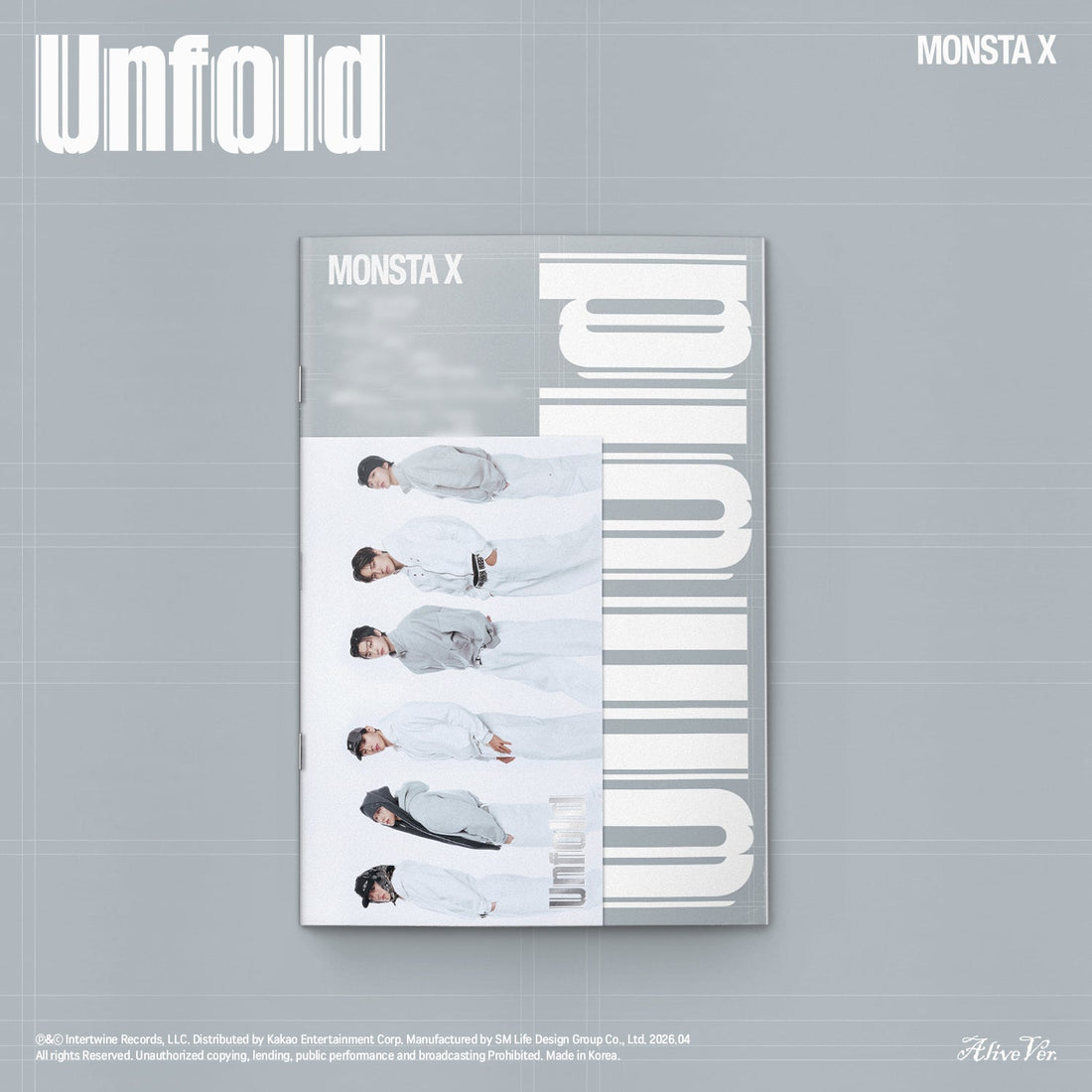 [Album]MONSTA X Unfold (US Full Album) (Alive Ver.) - product_vendor,
