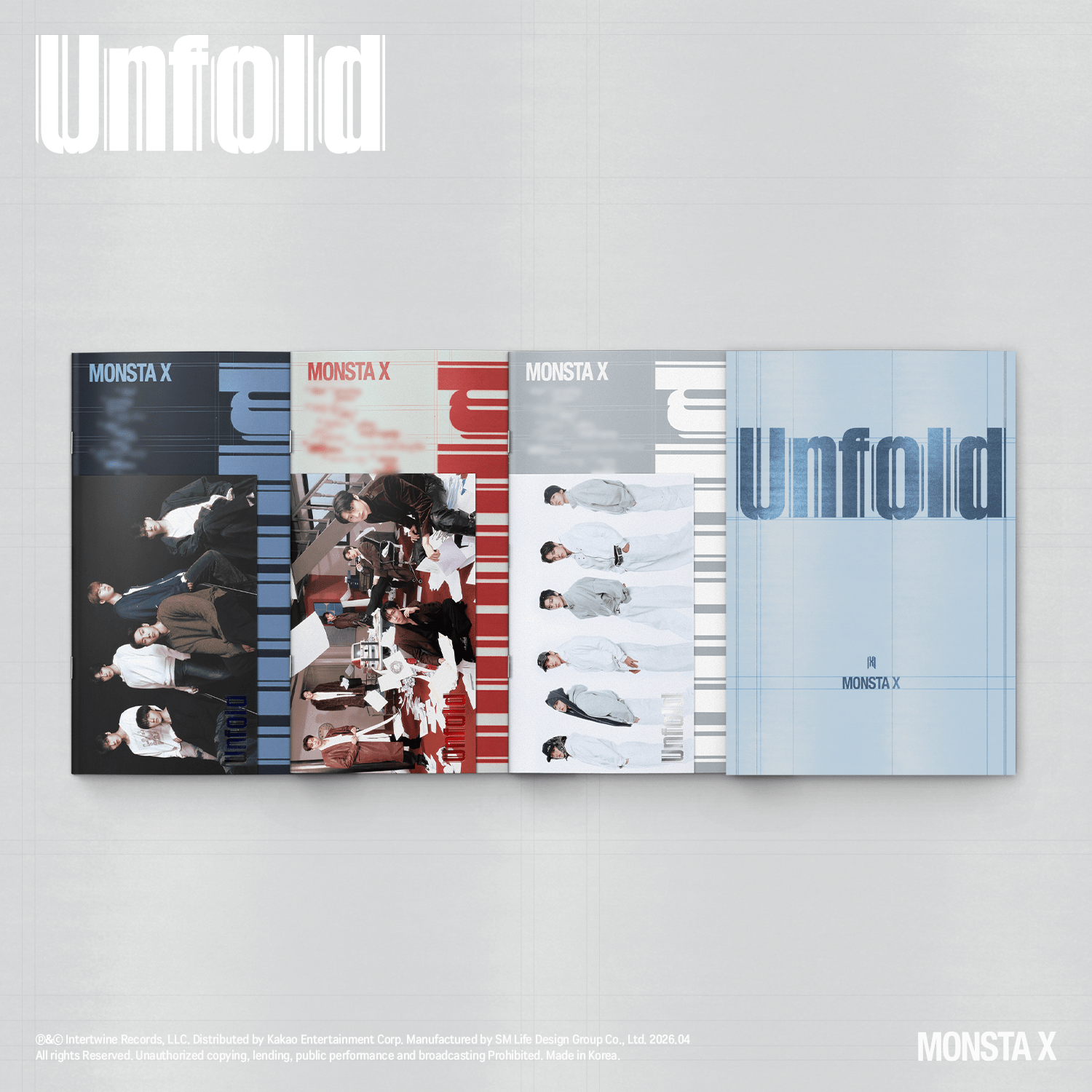 [Album]MONSTA X Unfold (US Full Album) (Alive Ver.) - product_vendor,