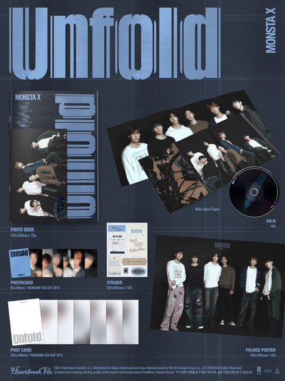 [Album]MONSTA X Unfold (US Full Album) (Heal Ver.) - product_vendor,