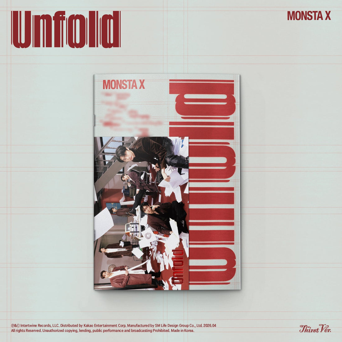 [Album]MONSTA X Unfold (US Full Album) (Thirst Ver.) - product_vendor,