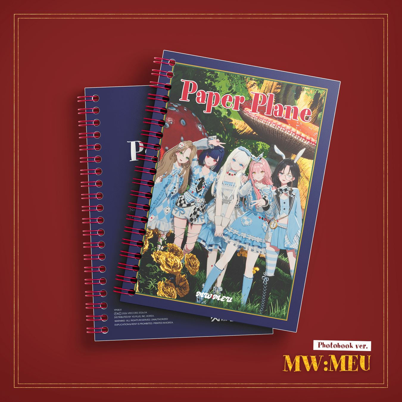 [Album]MW:MEU (뮤) Paper Plane (Photobook Ver.) - product_vendor,