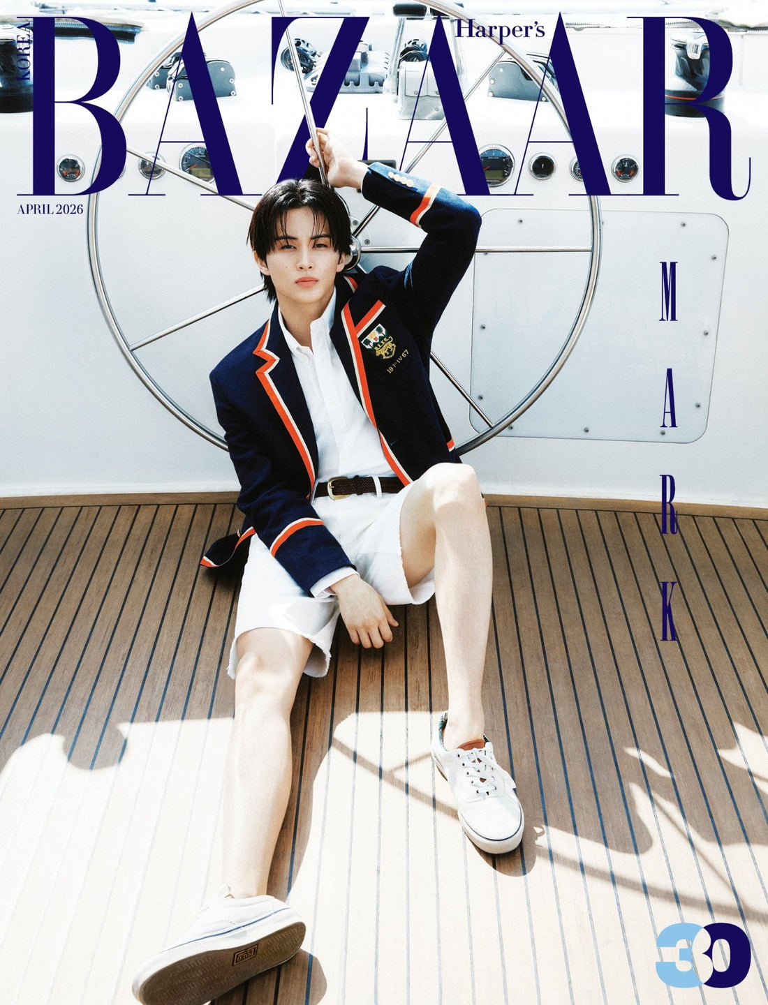 [Visual Goods]NCT Mark Harpers BAZAAR April 2026 (Cover) (C Ver.) - product_vendor,