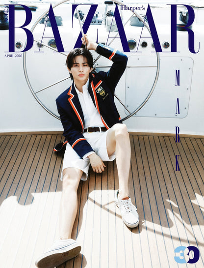 [Visual Goods]NCT Mark Harpers BAZAAR April 2026 (Cover) (C Ver.) - product_vendor,