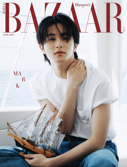 [Visual Goods]NCT Mark Harpers BAZAAR April 2026 (Cover) (C Ver.) - product_vendor,