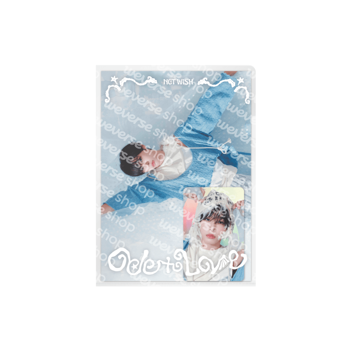 NCT WISH - postcard + hologram photo card set 1