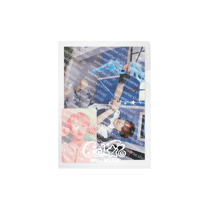 Nct wish - postcard + hologram photo card set 1