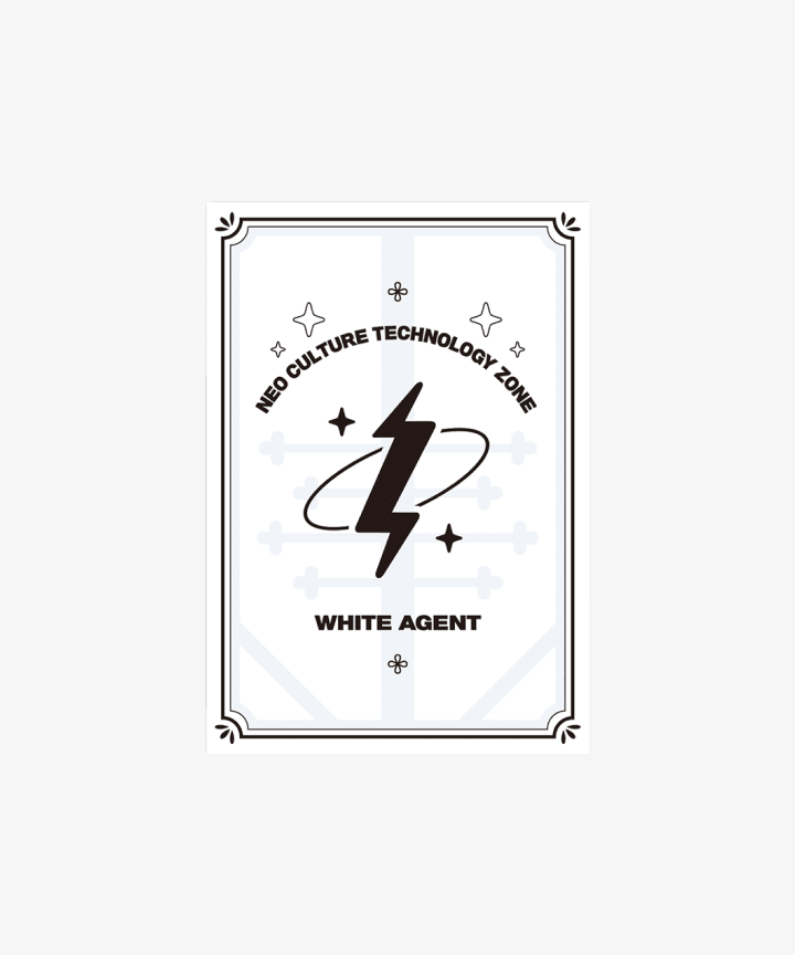 Nct127 - nct zone coupon card white agent ver. 1