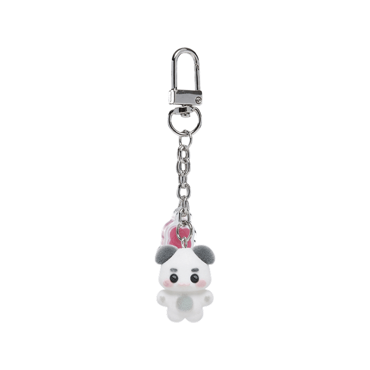 NCT127 - som-moong-chill flocky fanlight keyring 1