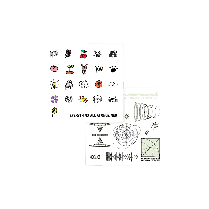 NCT127 - tattoo sticker set 1