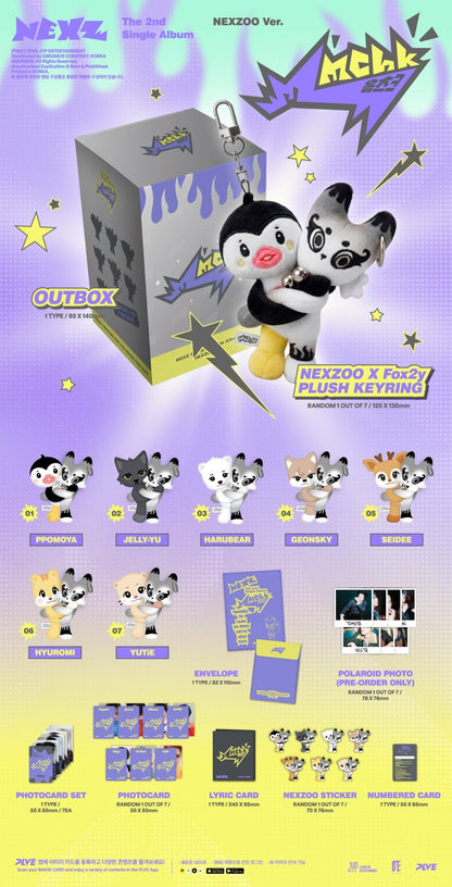 [Album]NEXZ Mmchk (2nd Single Album / NEXZOO album) [NEXZOO Ver.] - product_vendor,