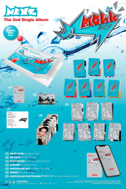 [Album]NEXZ Mmchk (2nd Single Album / platform album) [Breath Film Ver] - product_vendor,