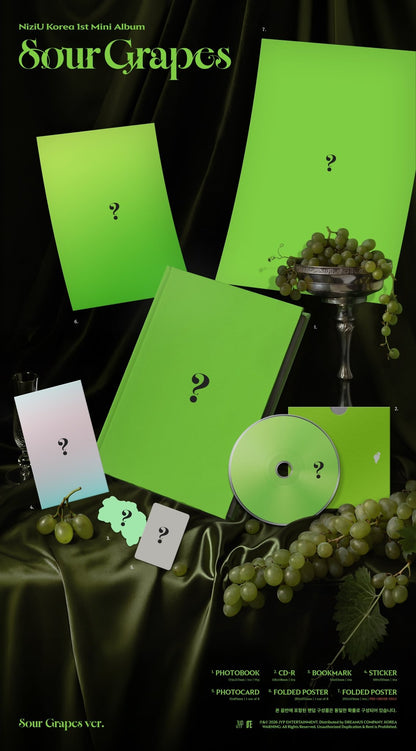 [Album]NIZIU - Sour Grapes [Sniper / Sour Grapes Ver.] [RANDOM]-product_vendor, lowest price, EU shipping, Pre order benefit