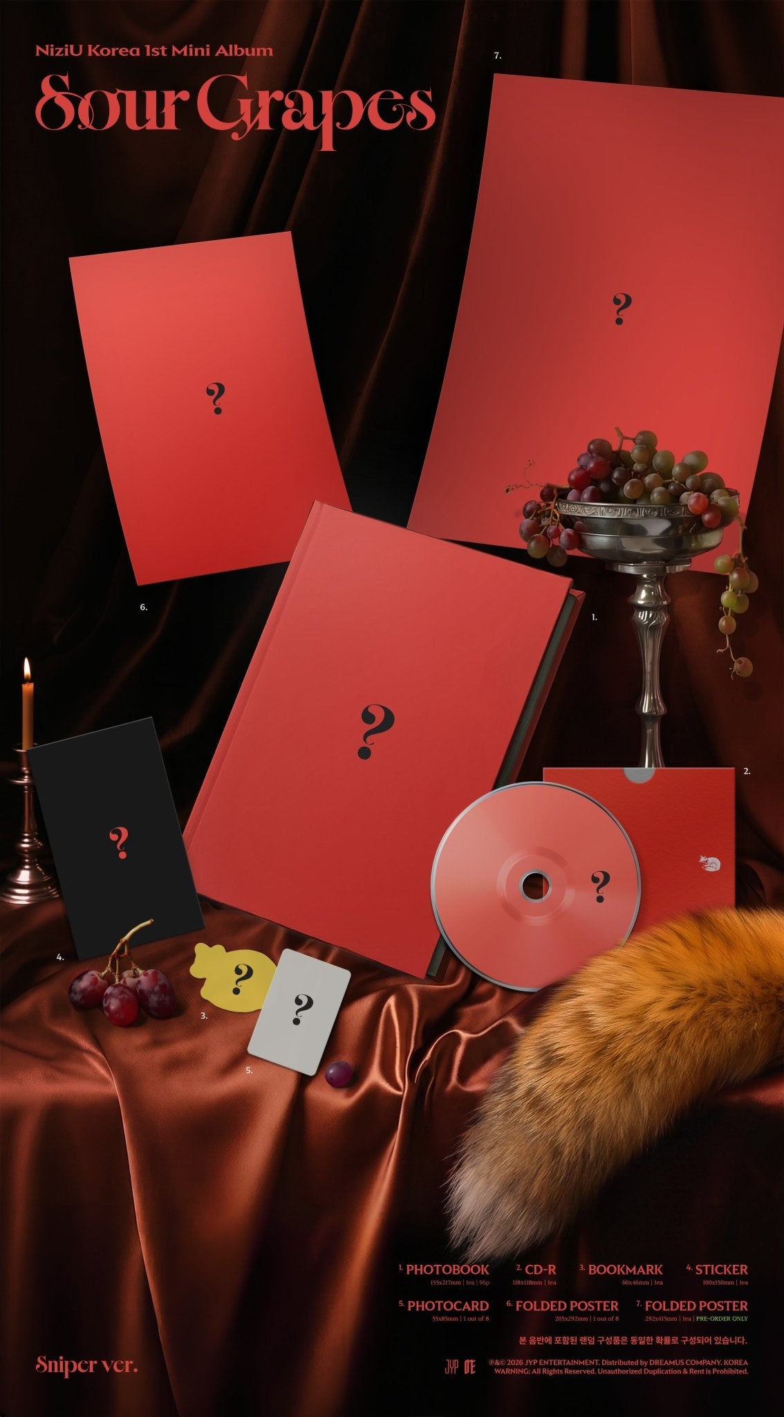 [Album]NIZIU - Sour Grapes [Sniper / Sour Grapes Ver.] [RANDOM]-product_vendor, lowest price, EU shipping, Pre order benefit