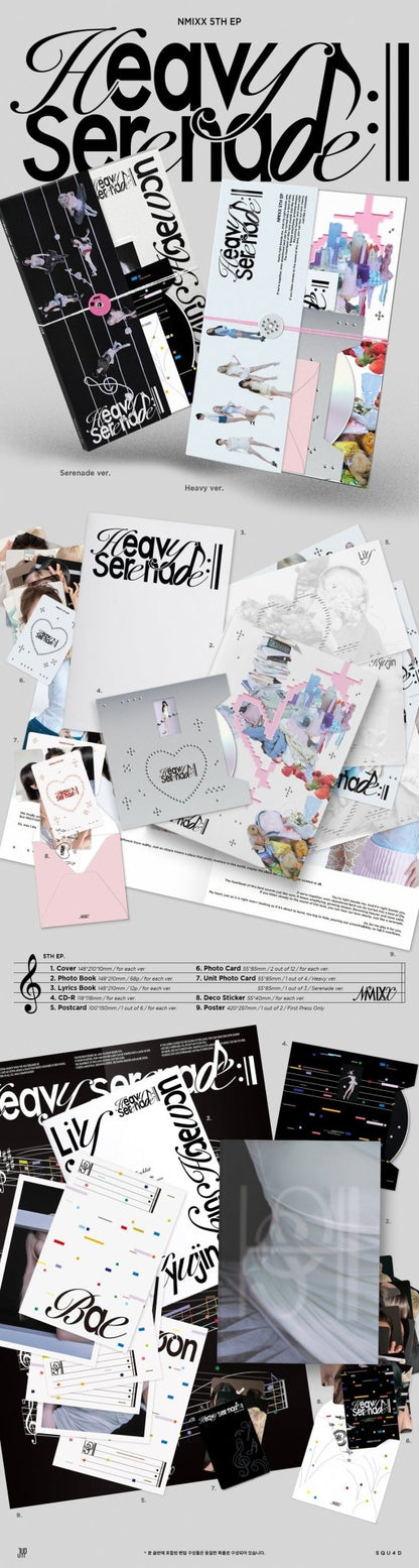 [Album]NMIXX (엔믹스) Heavy Serenade (Standard Album) [2 versions set RANDOM] - product_vendor,