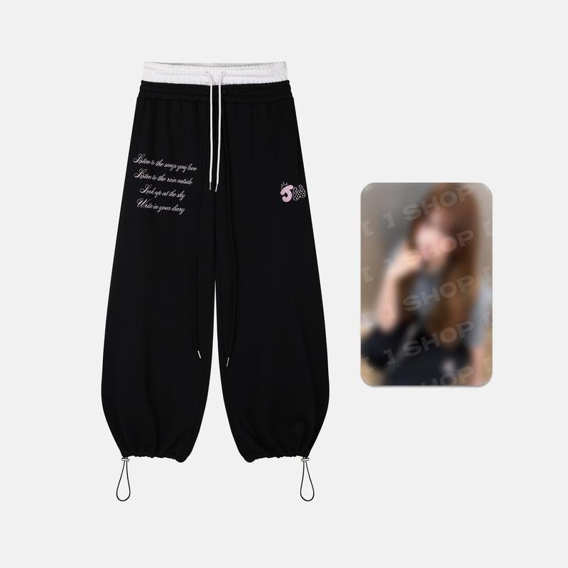NMIXX - jiwoo training pants - artist label edition 1