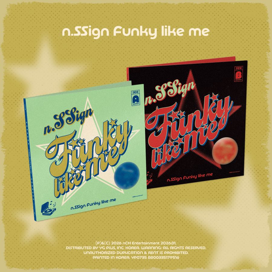 [Album]N.SSIGN (엔싸인) - Funky like me (Mini Album) [2 versions set] - product_vendor,