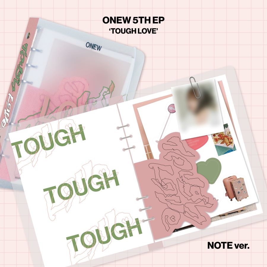 [Album]ONEW (온유) - TOUGH LOVE (5th Mini Album) [NOTE Ver.] - product_vendor,