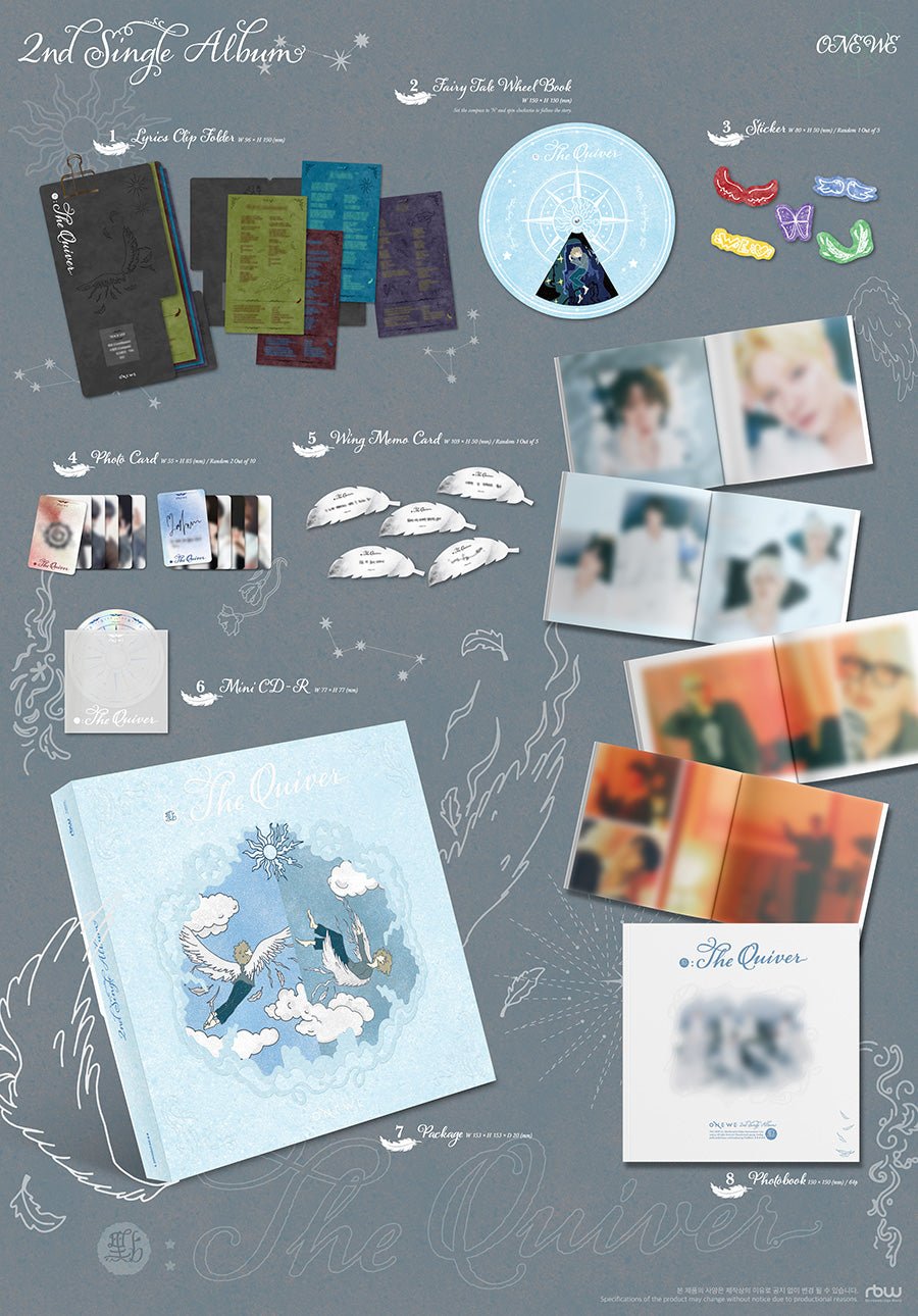 [Album]ONEWE (원위) - 點 : The Quiver (2nd Single Album) - product_vendor,