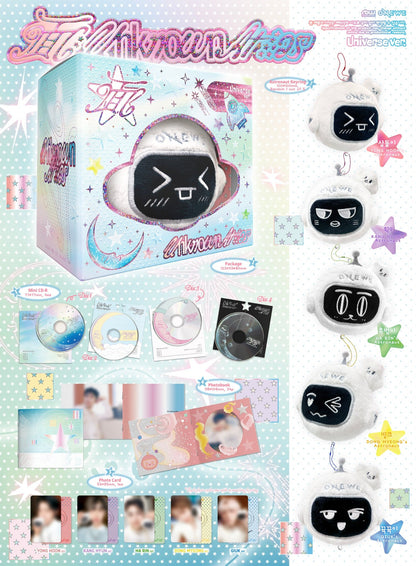 [Album]ONEWE - 面 : Unknown Atlas (3rd Full Album) [Universe Ver.]-product_vendor, lowest price, EU shipping, Pre order benefit