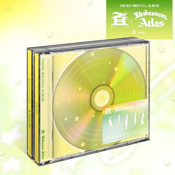[Album]ONEWE - 面 : Unknown Atlas (3rd Full Album) [面 Ver.]-product_vendor, lowest price, EU shipping, Pre order benefit